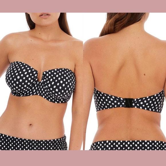 NEW Fantasie [ 38I US ] Santa Monica‎ Underwire Bandeau Bikini Top - Picture 1 of 12